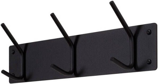 Spinder Design Fusion Kapstok met 3 Haken Zwart