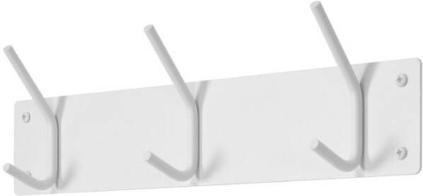 Spinder Design Fusion Kapstok met 3 Haken Wit
