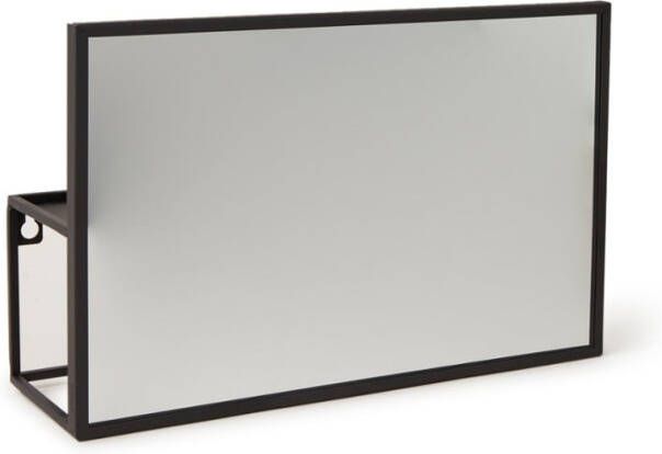 Umbra Cubiko Wandkapstok Mirror Zwart