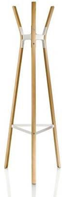 Magis Steelwood Coat Stand kapstok wit/beuken