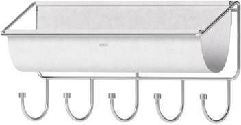 Umbra Wandopberger 5 haken en postvak grijs Grijs
