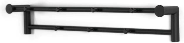 Huisenthuis.nl Wandkapstok Bart 1 Zwart