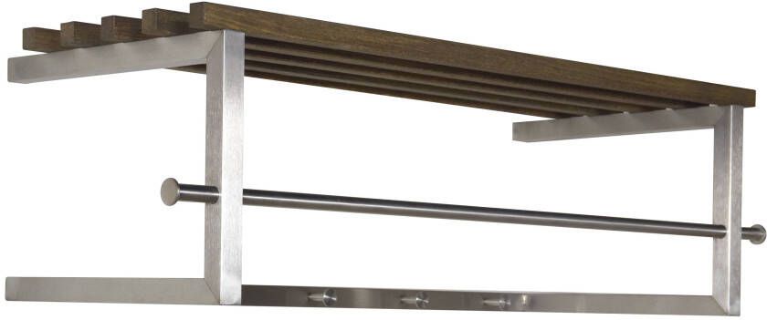 Spinder Design Spinder Wandgarderobe Rezzo Rvs/noten