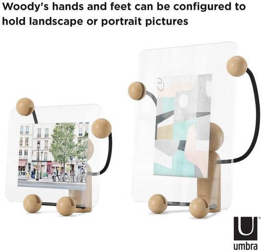 Umbra Woody fotolijst Zwart Naturel