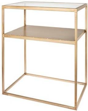 Riverdale Bijzettafel Elano Goud 60cm