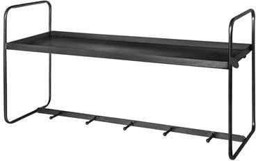 Riverdale Kapstok Rafal zwart 80cm Zwart