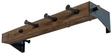 Spinder Design Klos Wandkapstok Blacksmith/Eikenhout